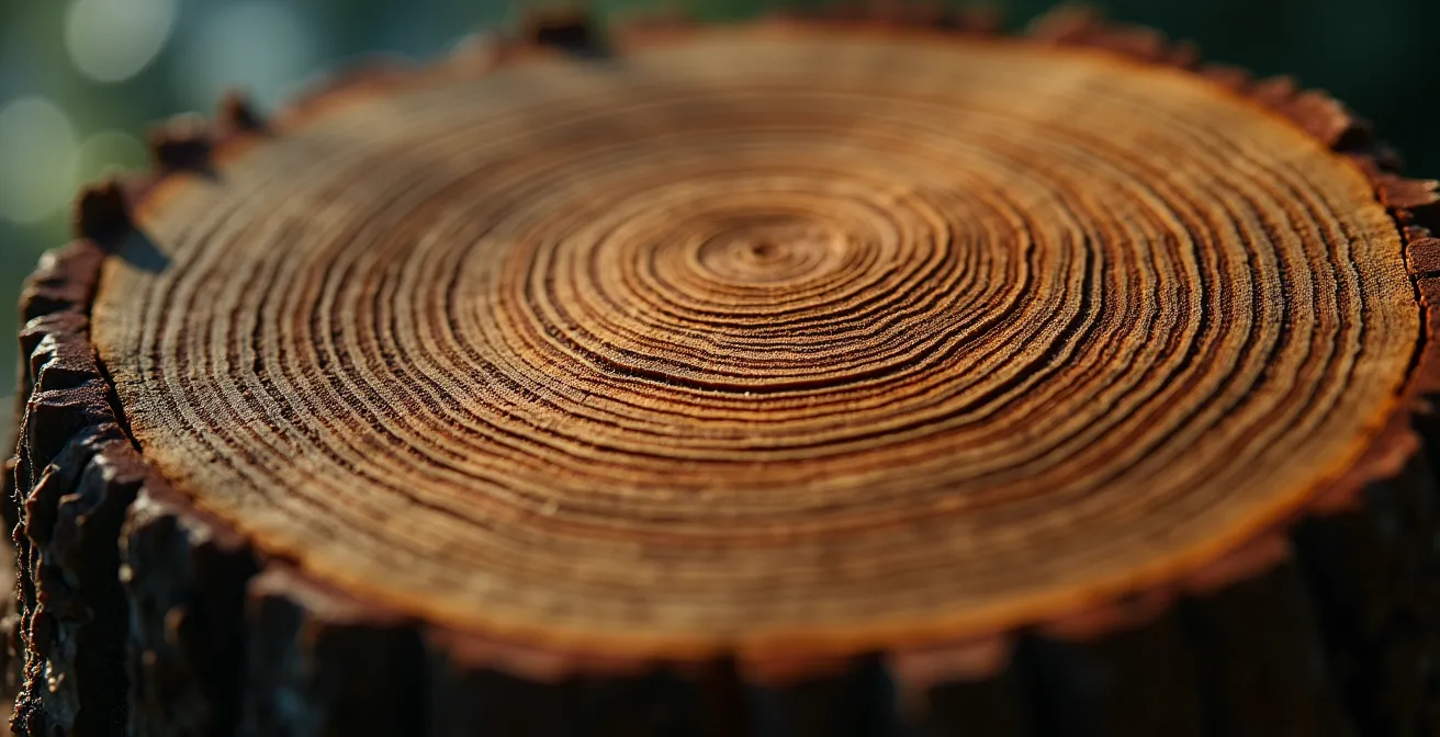 Vue macro de textures naturelles évoquant le rythme respiratoire